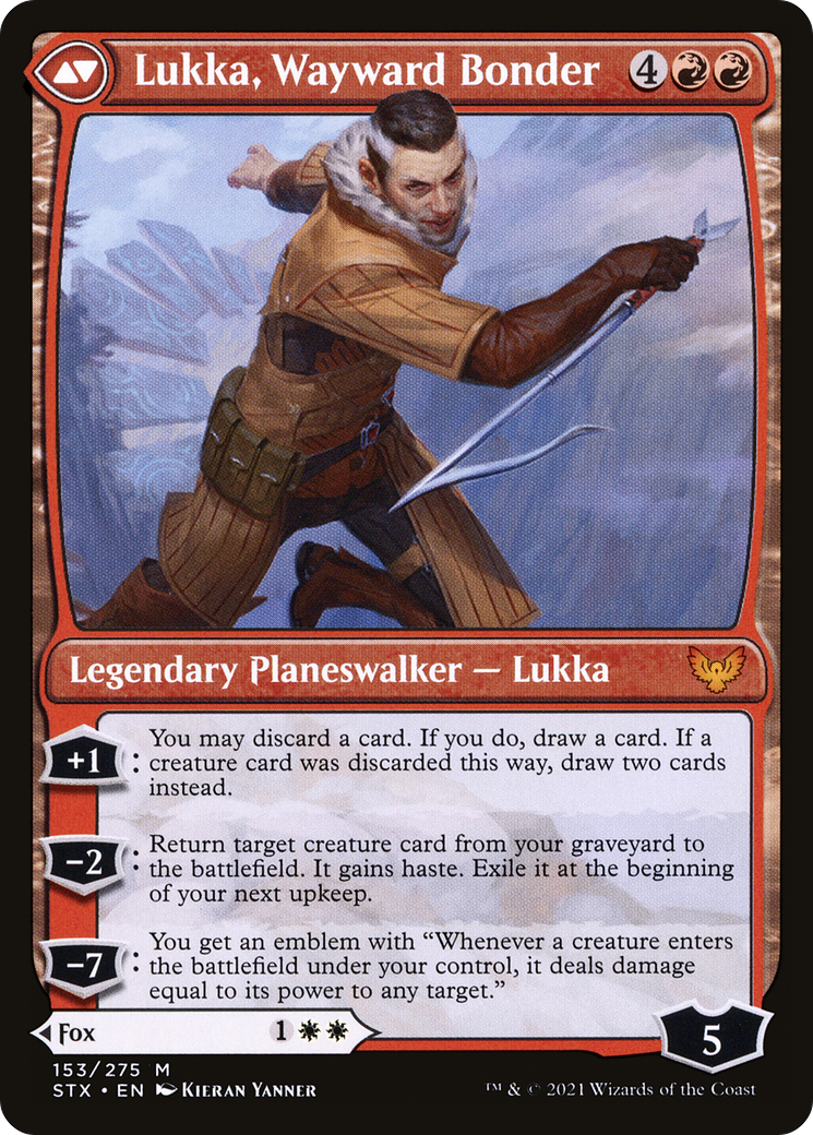 Mila, Crafty Companion // Lukka, Wayward Bonder [Secret Lair: From Cute to Brute] | Clutch Gaming