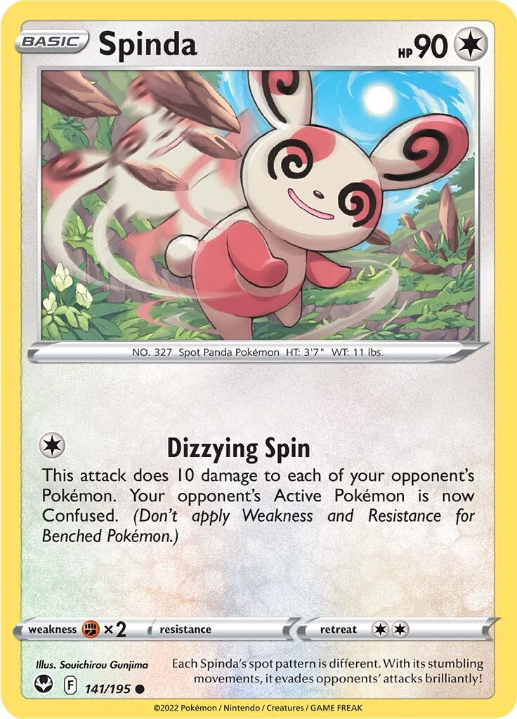 Spinda (141/195) [Sword & Shield: Silver Tempest] | Clutch Gaming