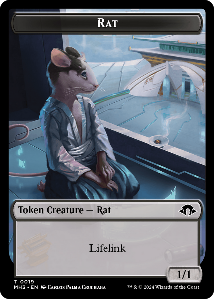 Rat // Energy Reserve Double-Sided Token [Modern Horizons 3 Tokens] | Clutch Gaming