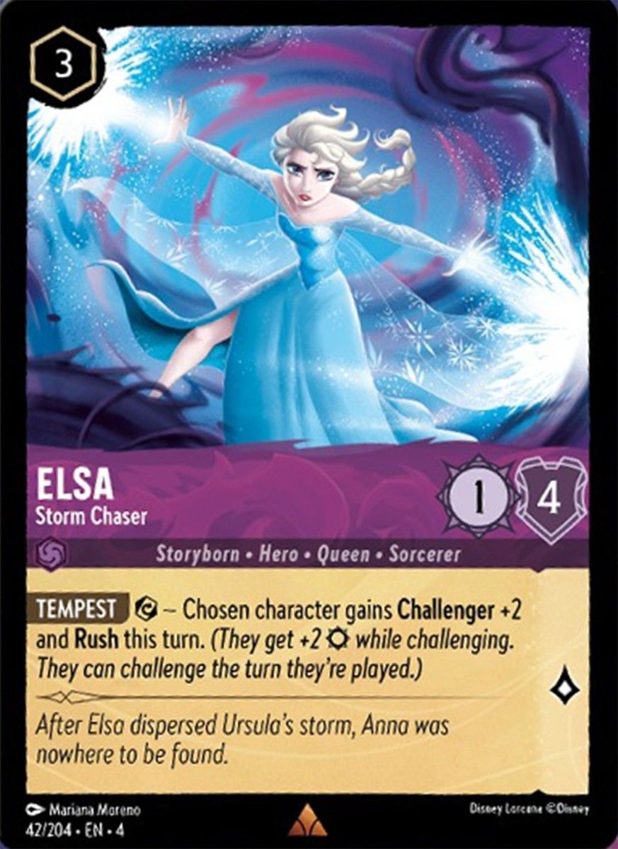 Elsa - Storm Chaser (42/204) [Ursula's Return] | Clutch Gaming
