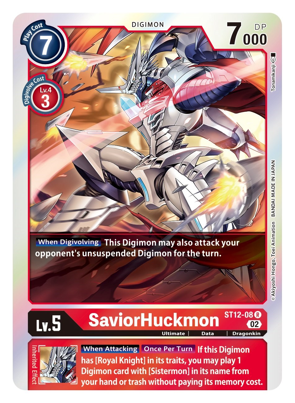 SaviorHuckmon [ST12-08] [Starter Deck: Jesmon] | Clutch Gaming