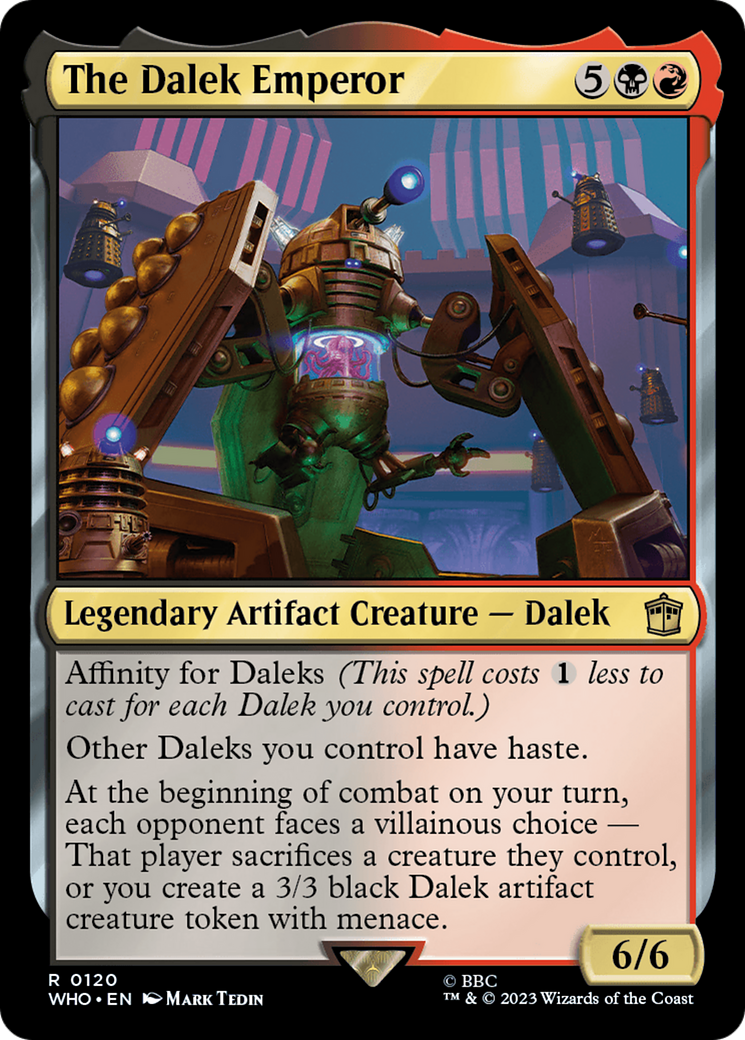 The Dalek Emperor (Extended Art) [Doctor Who] | Clutch Gaming