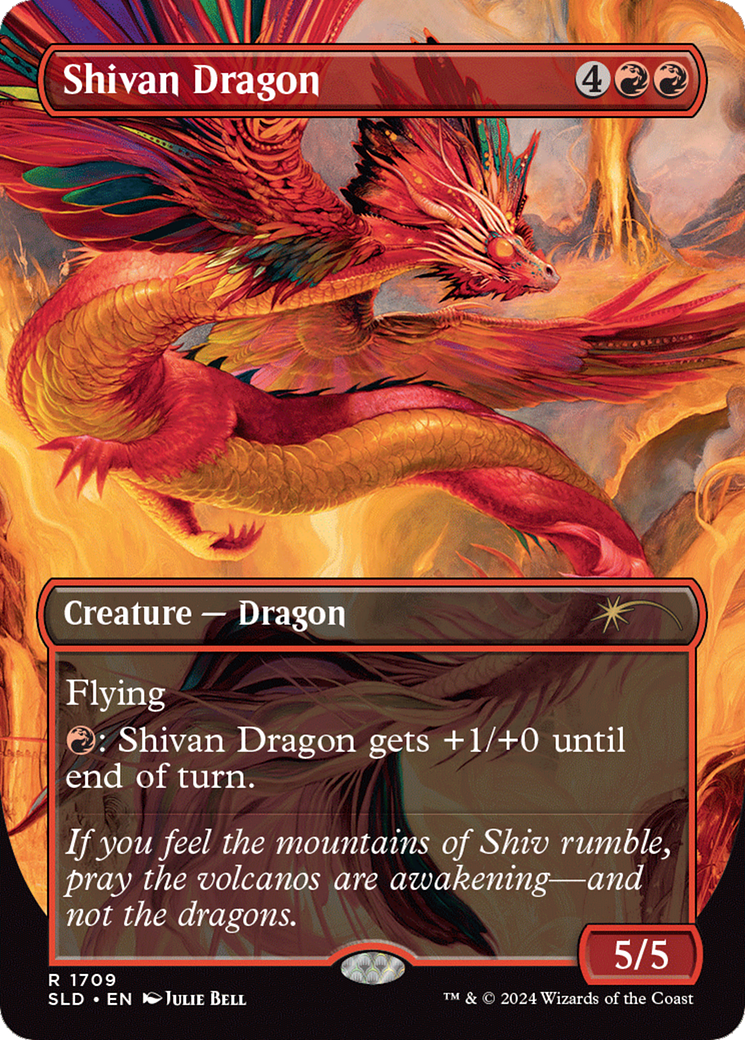 Shivan Dragon [Secret Lair Drop Series] | Clutch Gaming