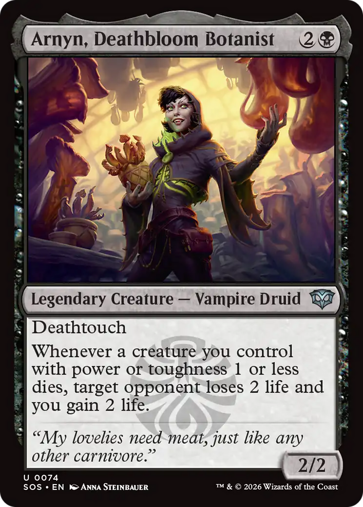 Arnyn, Deathbloom Botanist [Secrets of Strixhaven] | Clutch Gaming