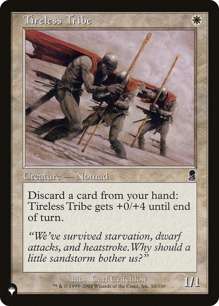 Tireless Tribe [The List Reprints] | Clutch Gaming