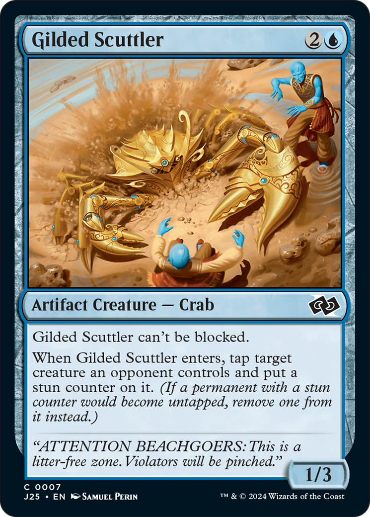 Gilded Scuttler [Foundations Jumpstart] | Clutch Gaming