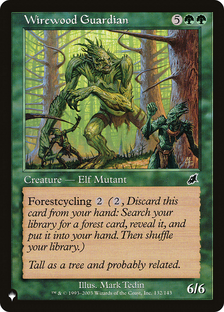 Wirewood Guardian [The List Reprints] | Clutch Gaming