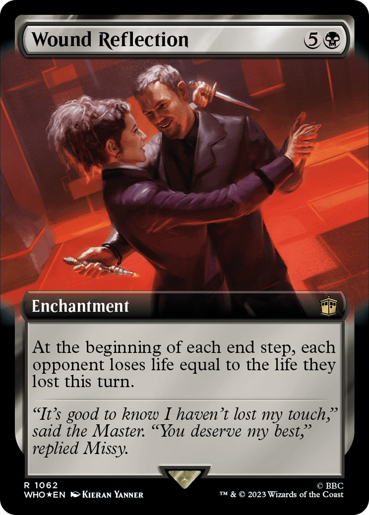 Wound Reflection (Extended Art) (Surge Foil) [Doctor Who] | Clutch Gaming