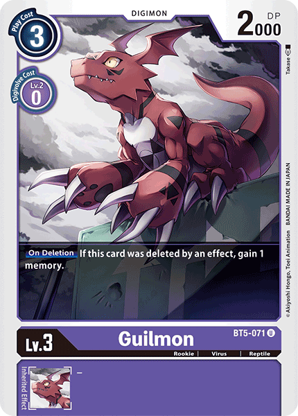 Guilmon [BT5-071] [Battle of Omni] | Clutch Gaming