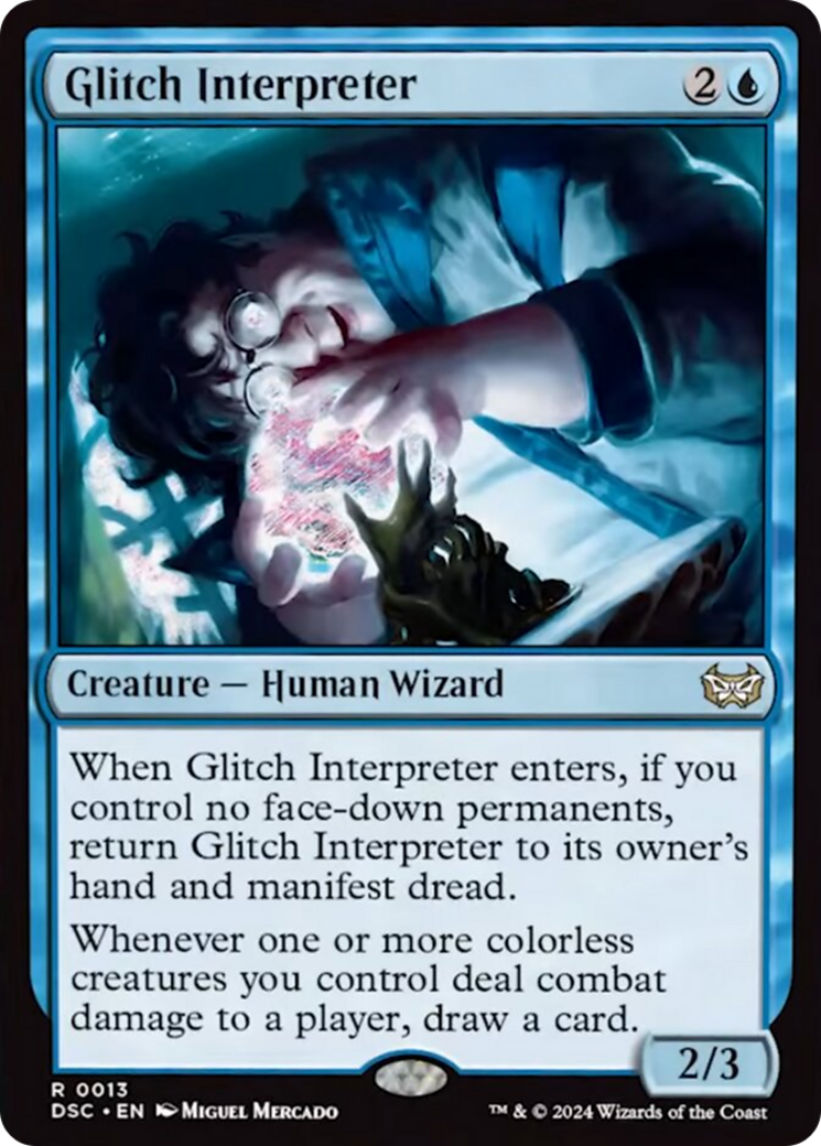 Glitch Interpreter [Duskmourn: House of Horror Commander] | Clutch Gaming