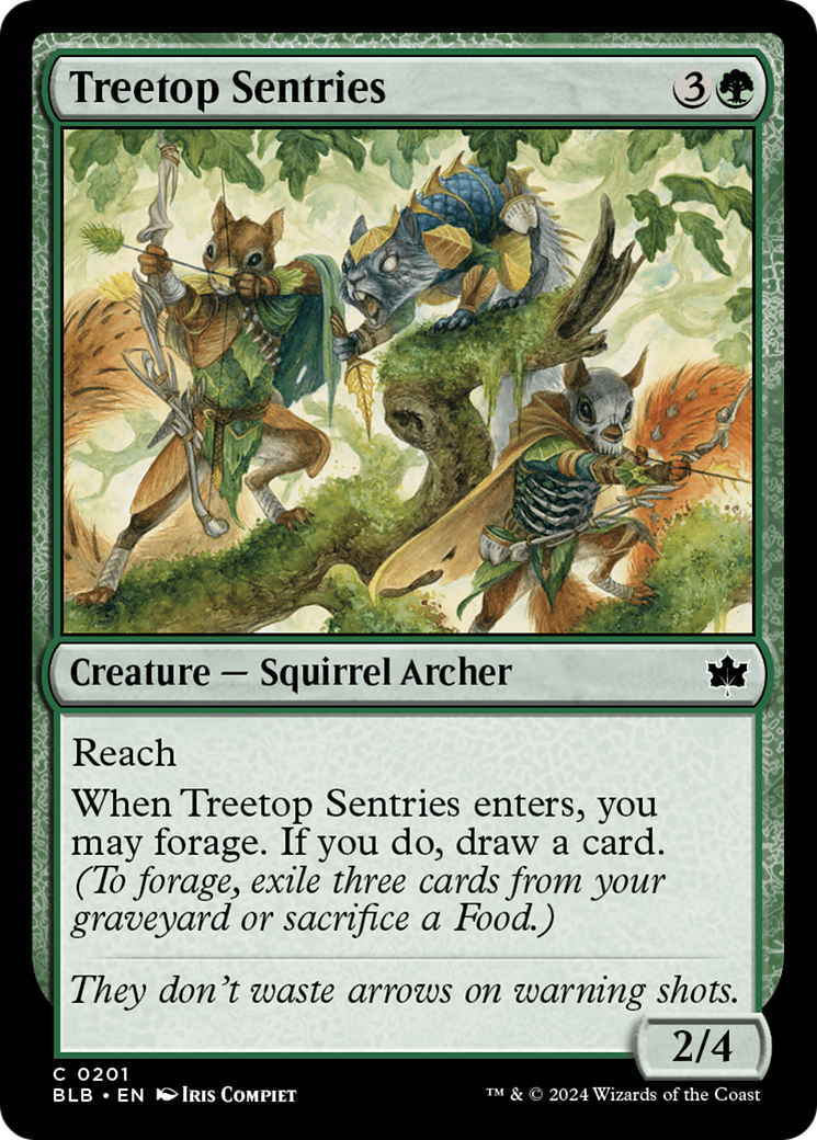 Treetop Sentries [Bloomburrow] | Clutch Gaming