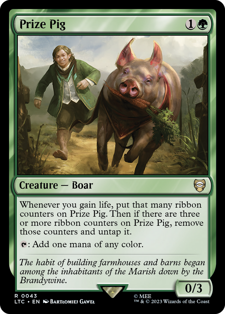 Prize Pig [The Lord of the Rings: Tales of Middle-Earth Commander] | Clutch Gaming