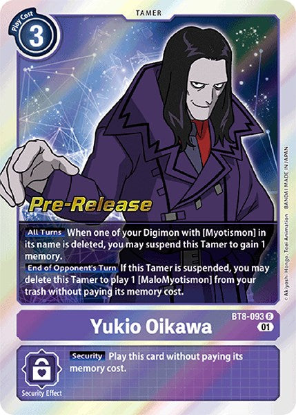 Yukio Oikawa [BT8-093] [New Awakening Pre-Release Cards] | Clutch Gaming