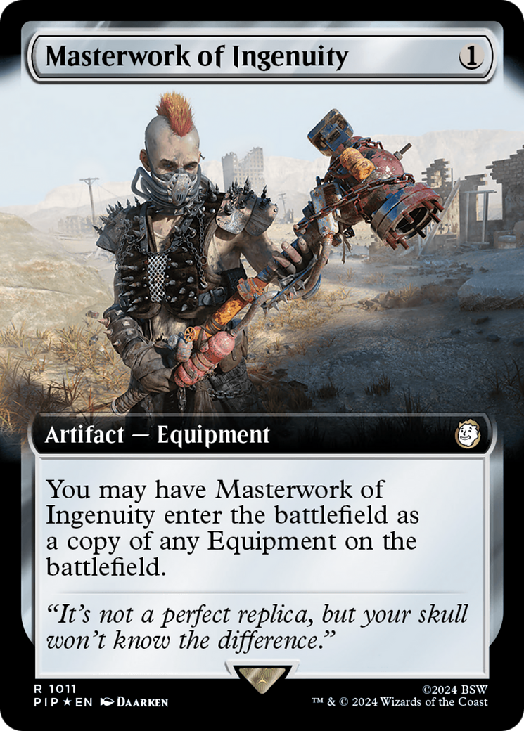 Masterwork of Ingenuity (Extended Art) (Surge Foil) [Fallout] | Clutch Gaming