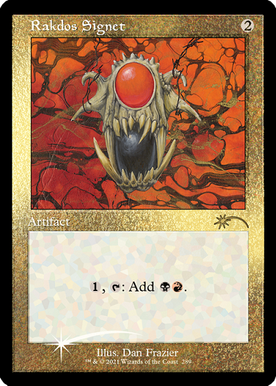 Rakdos Signet (Retro) (Foil Etched) [Secret Lair Drop Series] | Clutch Gaming