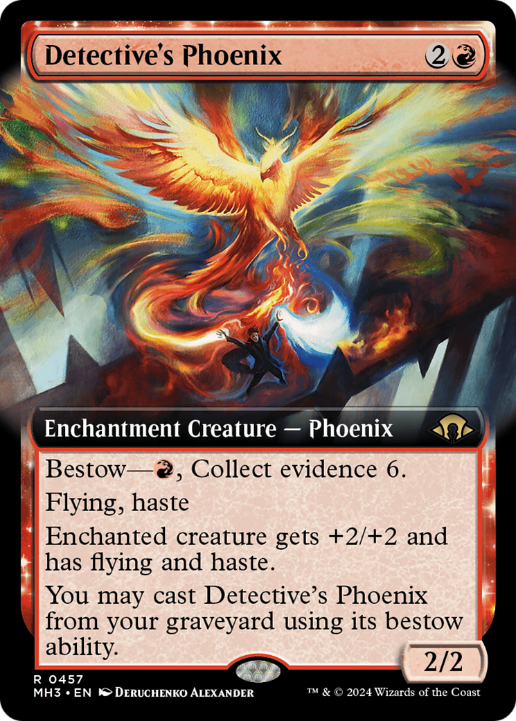 Detective's Phoenix (Extended Art) [Modern Horizons 3] | Clutch Gaming