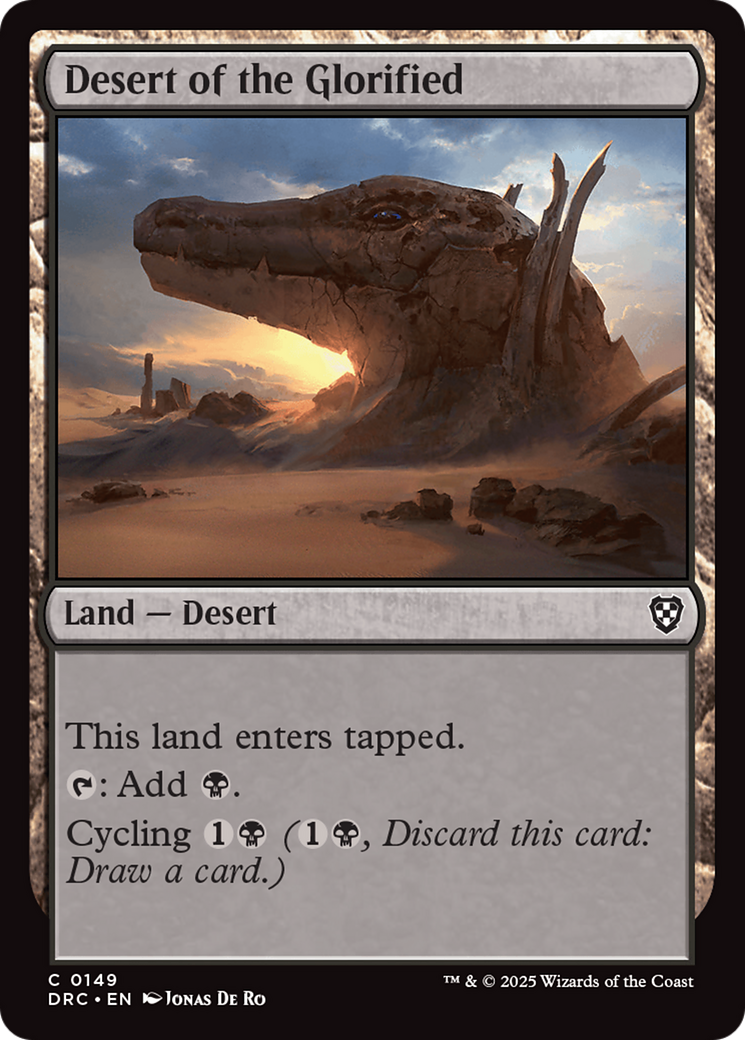 Desert of the Glorified [Aetherdrift Commander] | Clutch Gaming