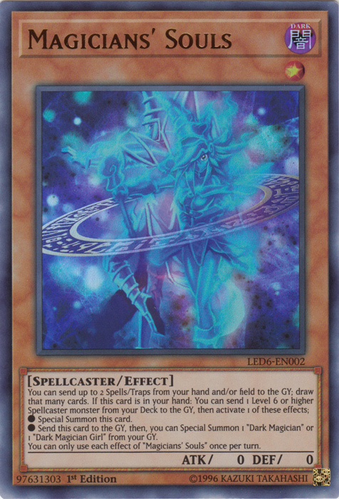 Magicians' Souls [LED6-EN002] Ultra Rare | Clutch Gaming