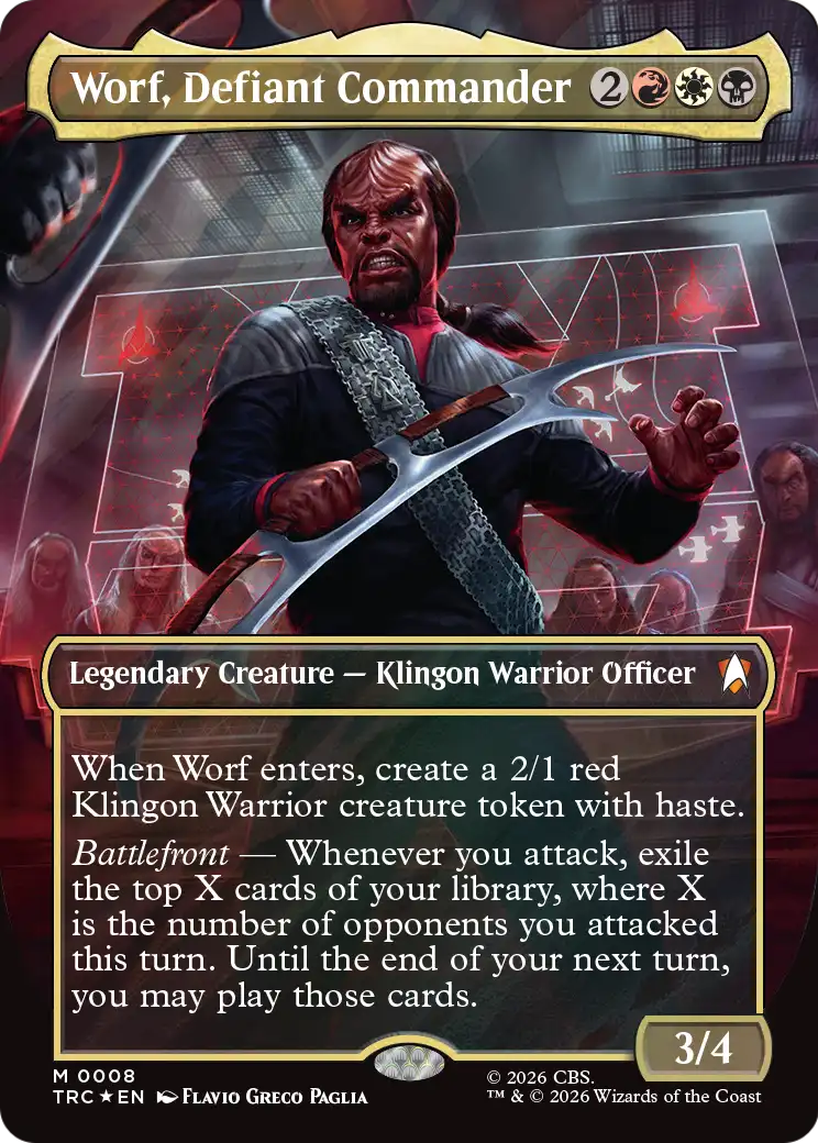 Kang, Suspicious Captain (Extended Art) [Star Trek Commander] | Clutch Gaming
