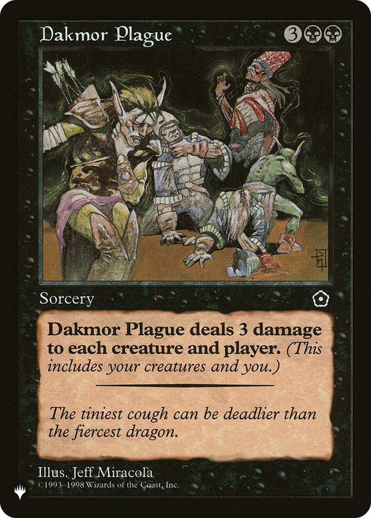 Dakmor Plague [The List Reprints] | Clutch Gaming