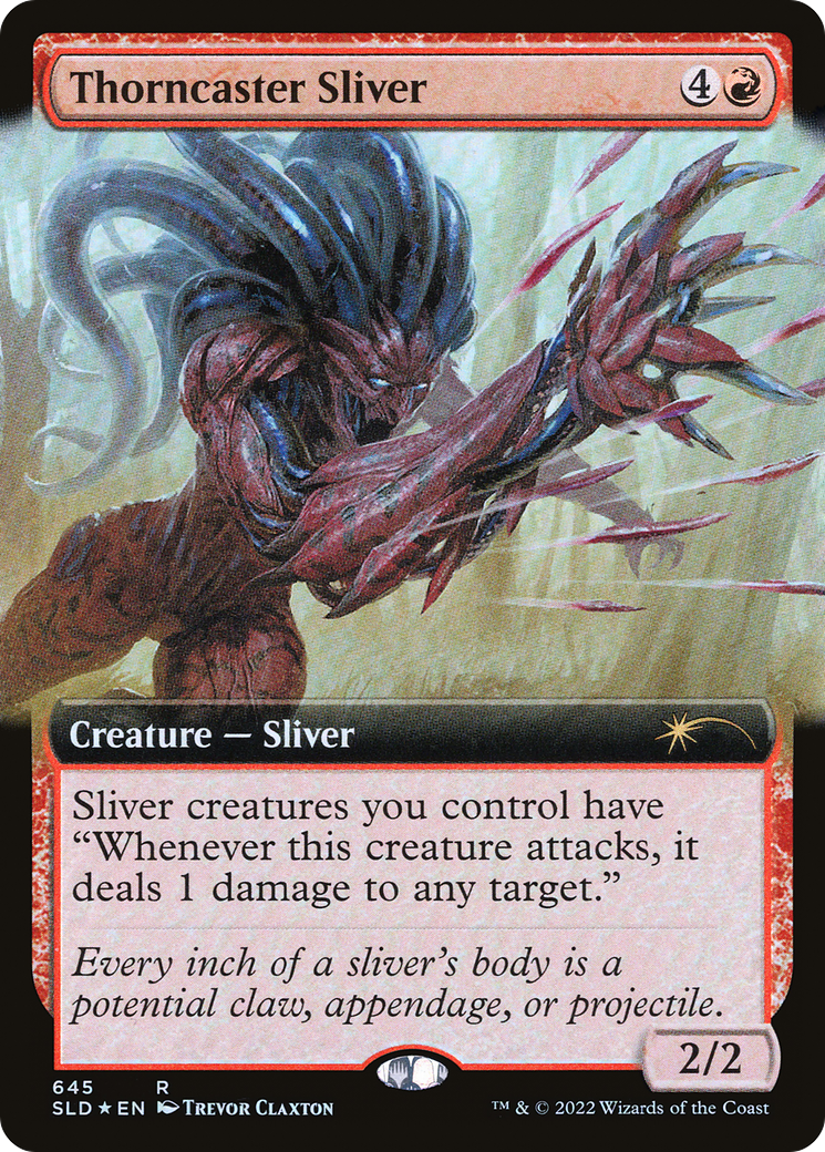 Thorncaster Sliver (Extended Art) [Secret Lair Drop Series] | Clutch Gaming