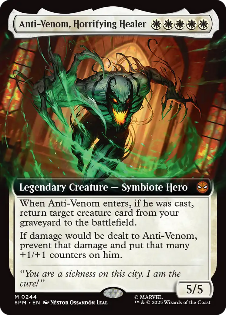 Anti-Venom, Horrifying Healer (Extended Art) [Marvel's Spider-Man] | Clutch Gaming
