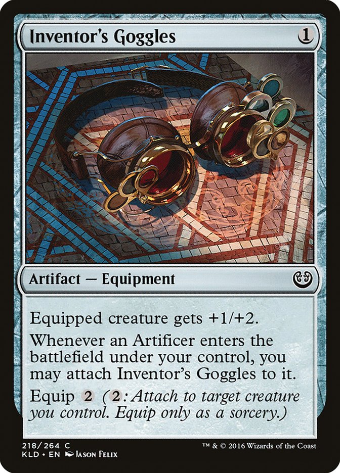 Inventor's Goggles [Kaladesh] | Clutch Gaming