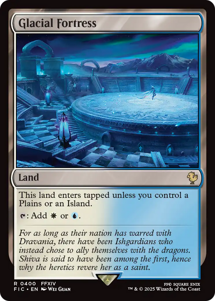 Glacial Fortress [FINAL FANTASY Commander] | Clutch Gaming