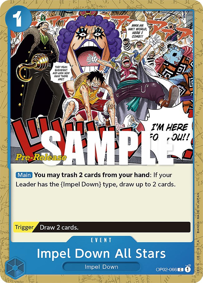 Impel Down All Stars [Paramount War Pre-Release Cards] | Clutch Gaming