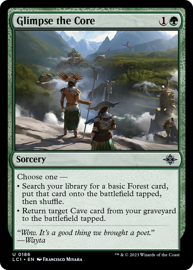 Glimpse the Core [The Lost Caverns of Ixalan] | Clutch Gaming