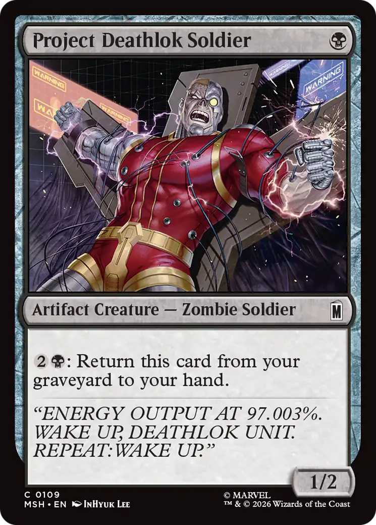 Project Deathlok Soldier [Marvel Super Heroes] | Clutch Gaming