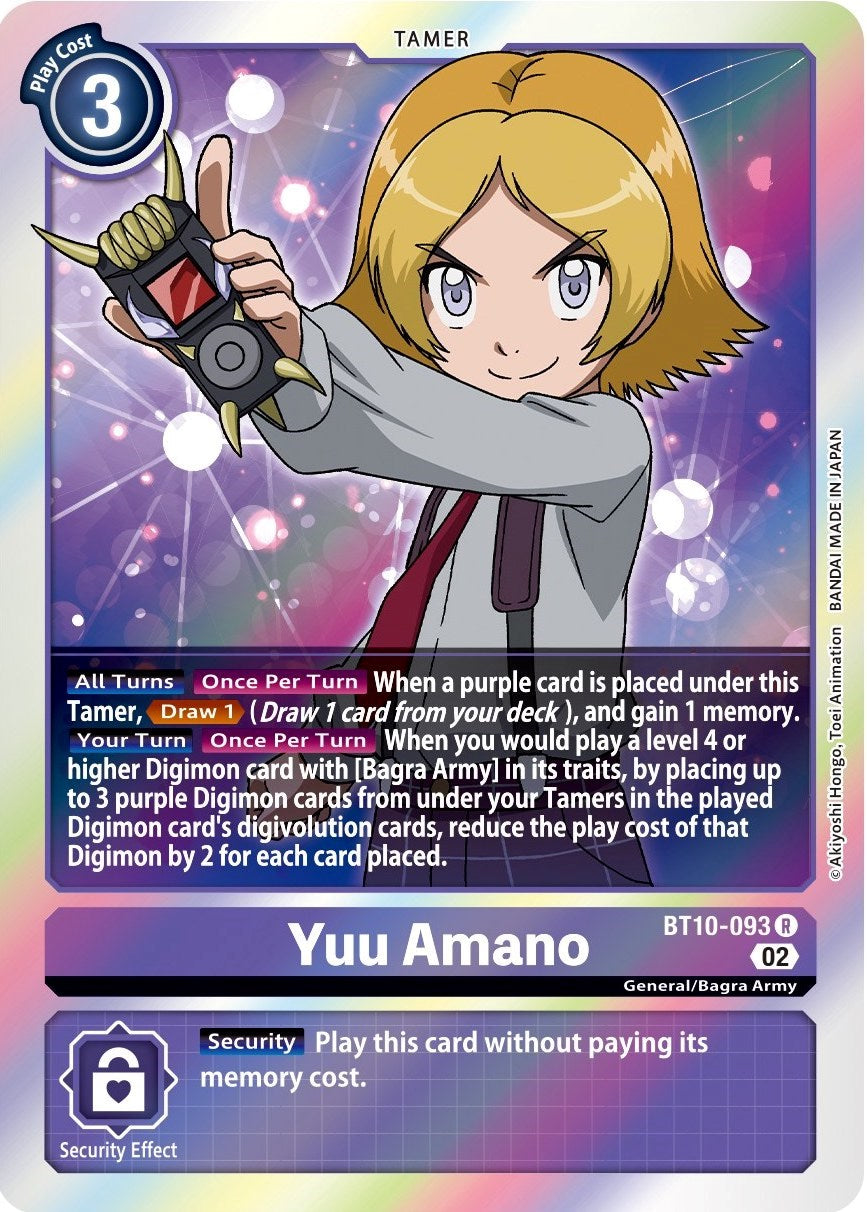 Yuu Amano [BT10-093] [Xros Encounter] | Clutch Gaming