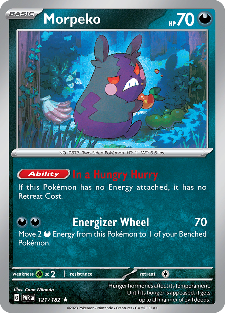 Morpeko (121/182) [Scarlet & Violet: Paradox Rift] | Clutch Gaming