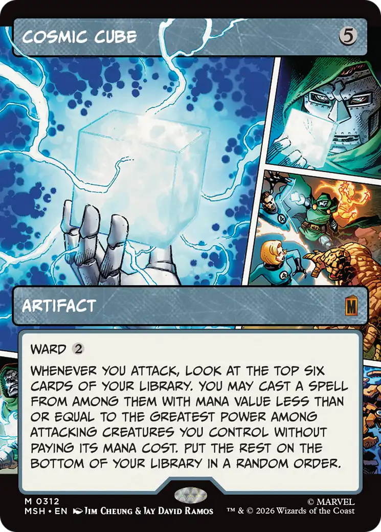 Cosmic Cube (Borderless) (0312) [Marvel Super Heroes] | Clutch Gaming