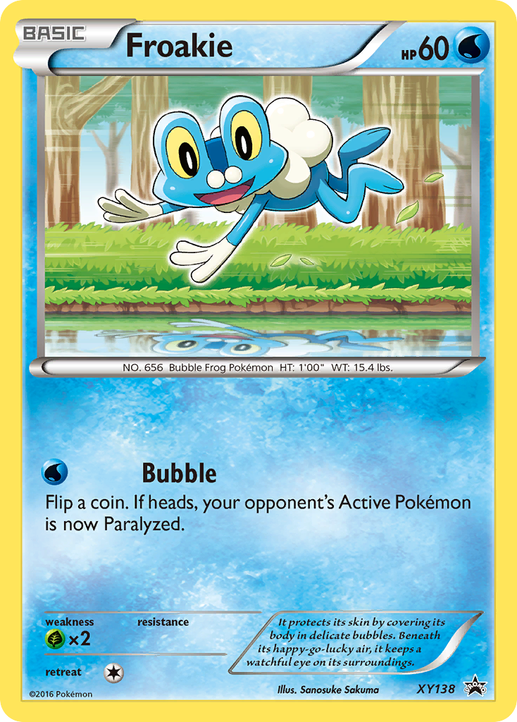 Froakie (XY138) [XY: Black Star Promos] | Clutch Gaming