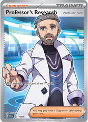 Professor's Research (Professor Turo) (241/198) [Scarlet & Violet: Base Set] | Clutch Gaming