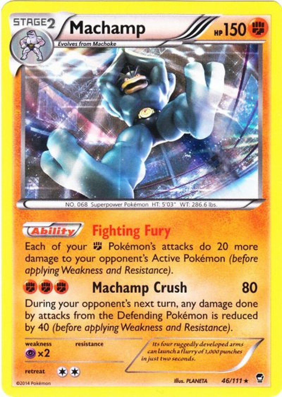 Machamp (46/111) [XY: Furious Fists] | Clutch Gaming