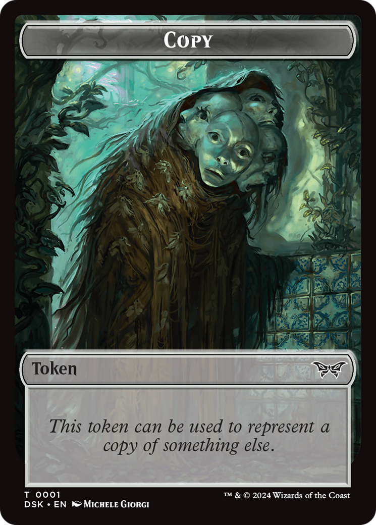 Copy Token [Duskmourn: House of Horror Tokens] | Clutch Gaming