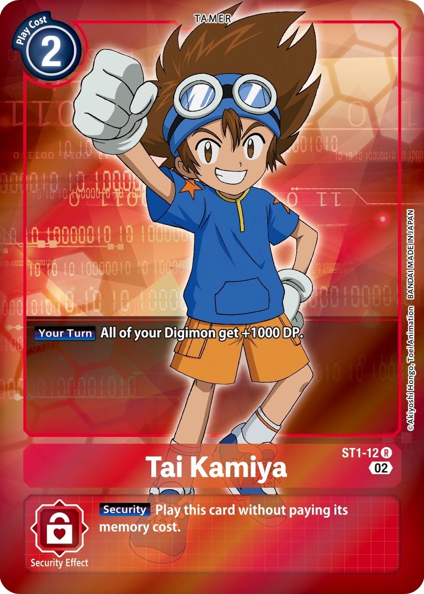 Tai Kamiya [ST1-12] (Alternate Art) [Starter Deck: Jesmon] | Clutch Gaming