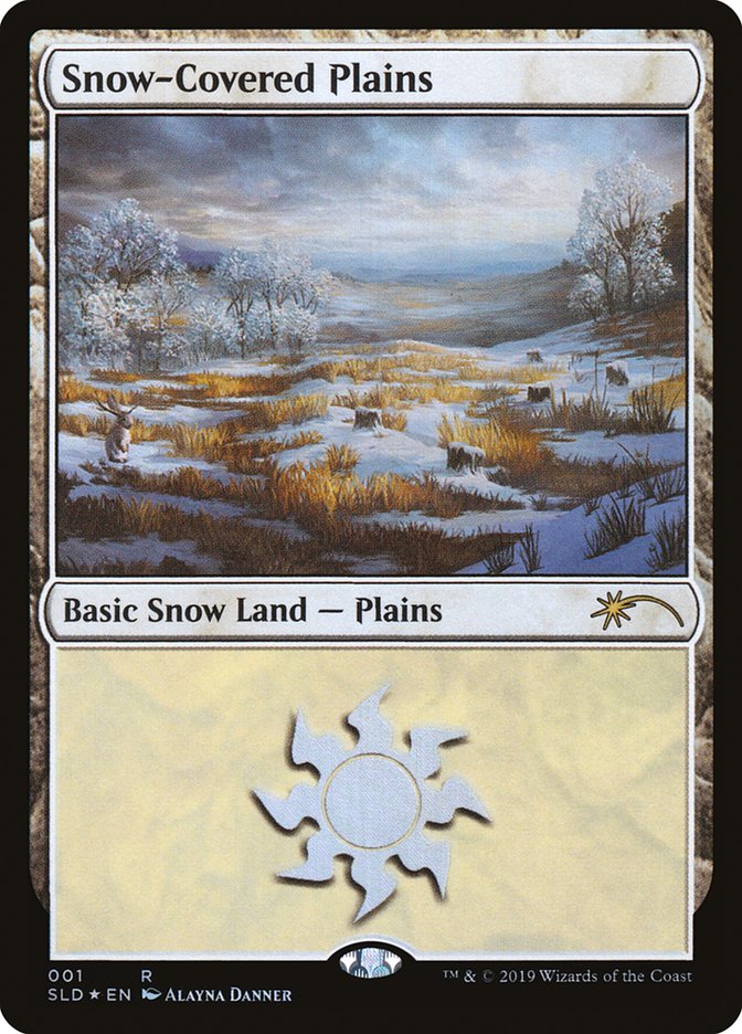 Snow-Covered Plains (001) [Secret Lair Drop Series] | Clutch Gaming