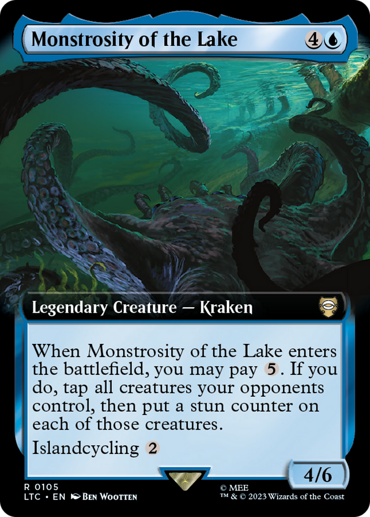 Monstrosity of the Lake (Extended Art) [The Lord of the Rings: Tales of Middle-Earth Commander] | Clutch Gaming