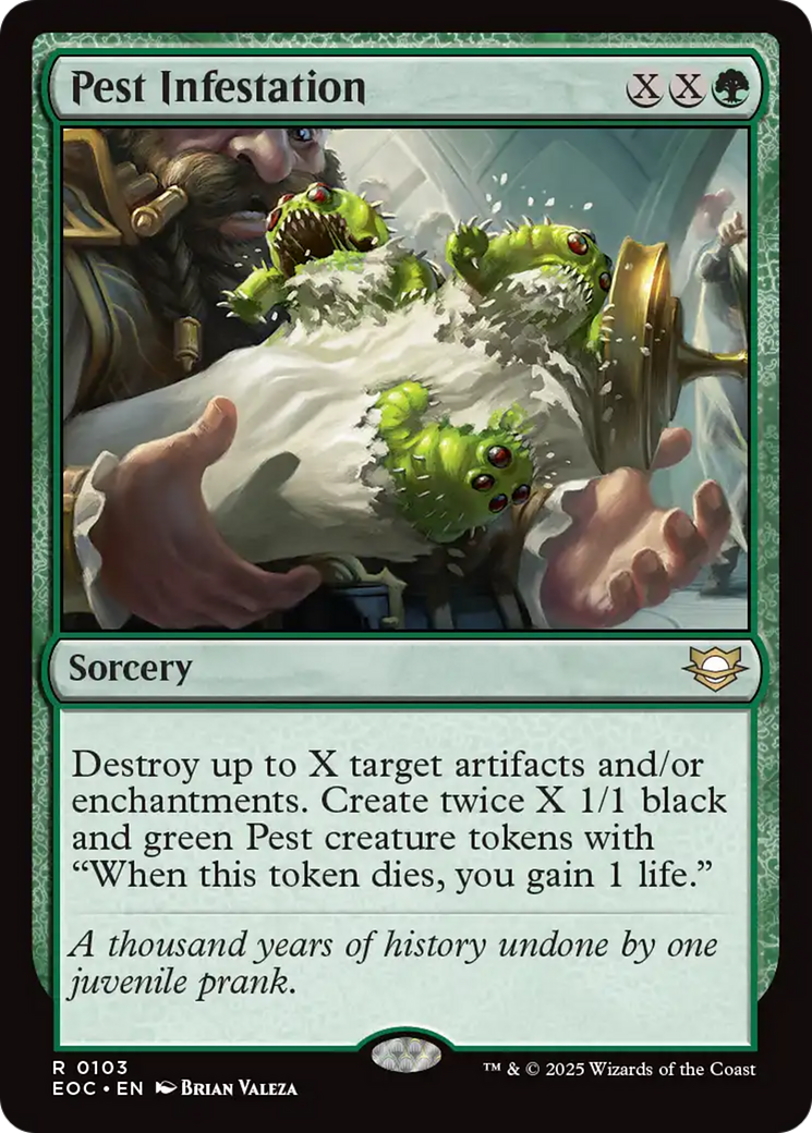 Pest Infestation [Edge of Eternities Commander] | Clutch Gaming