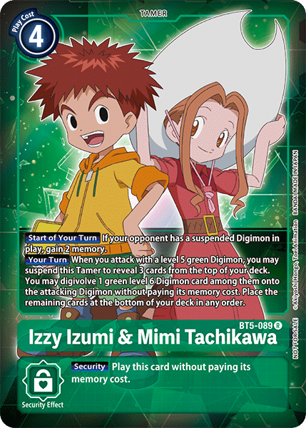 Izzy Izumi & Mimi Tachikawa [BT5-089] (Buy-A-Box Promo) [Battle of Omni] | Clutch Gaming