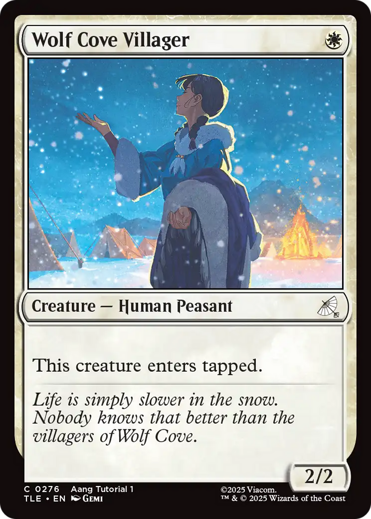 Wolf Cove Villager (0276) [Avatar: The Last Airbender: Eternal-Legal] | Clutch Gaming