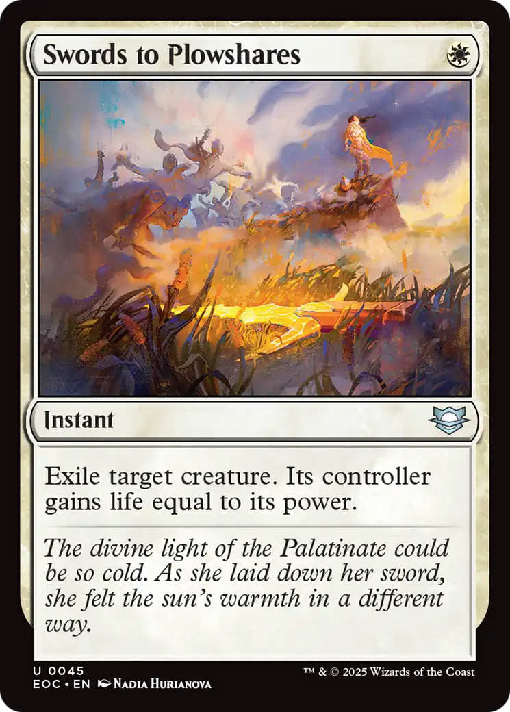 Swords to Plowshares [Edge of Eternities Commander] | Clutch Gaming