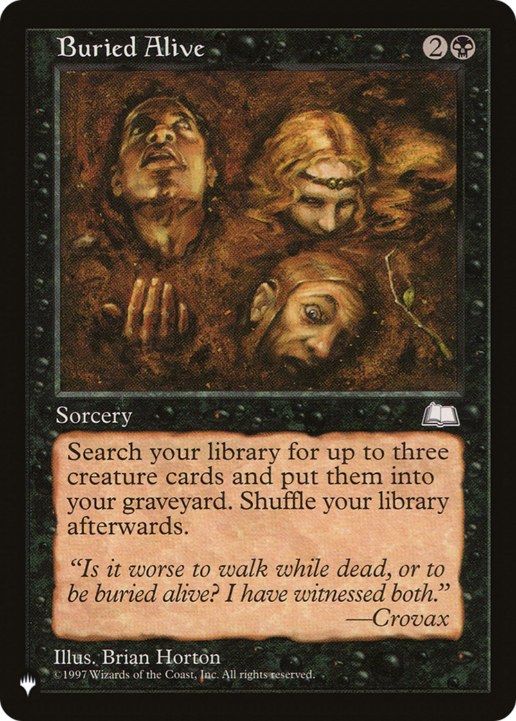 Buried Alive [The List Reprints] | Clutch Gaming