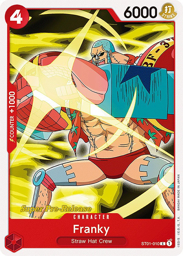 Franky [Super Pre-Release Starter Deck: Straw Hat Crew] | Clutch Gaming