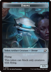 Robot // Drone Double-Sided Token [Edge of Eternities Tokens] | Clutch Gaming