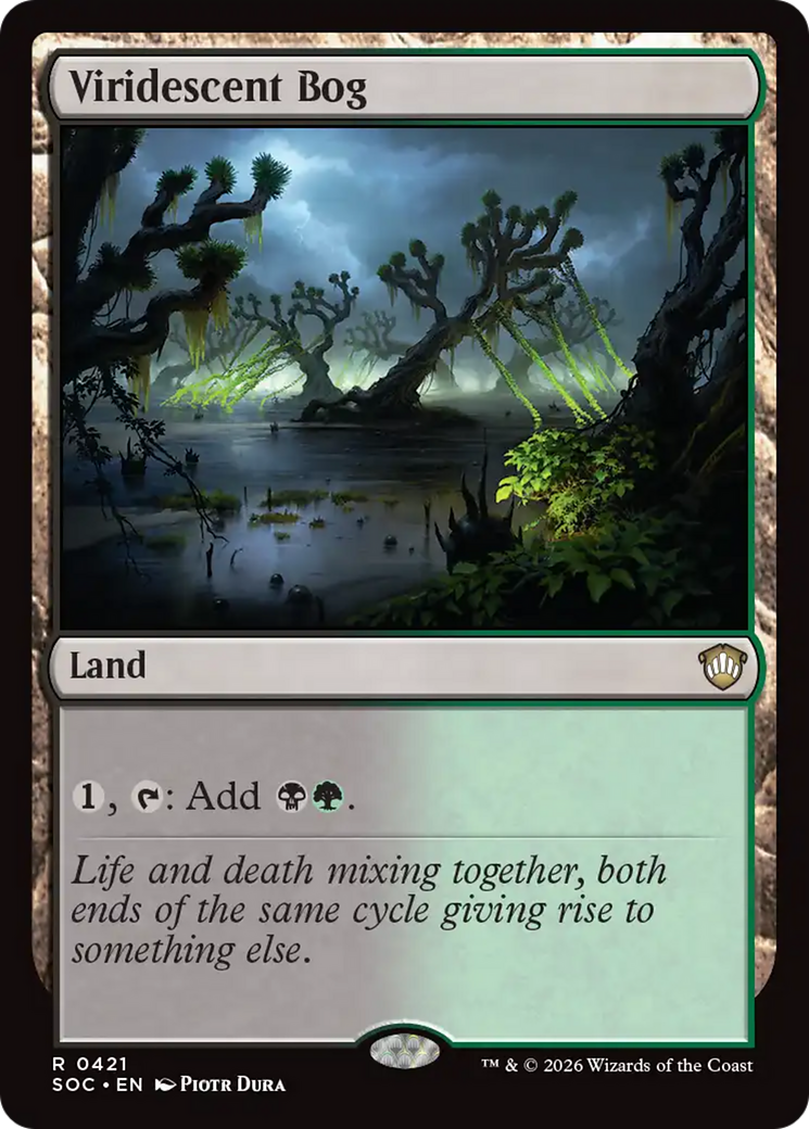 Viridescent Bog [Secrets of Strixhaven Commander] | Clutch Gaming