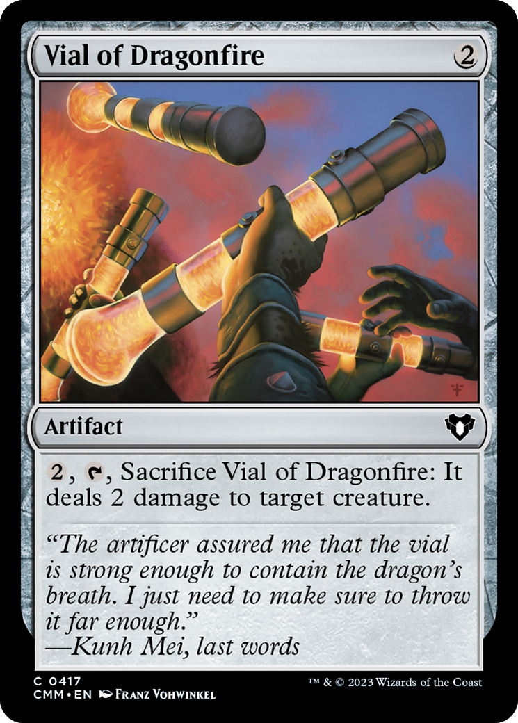 Vial of Dragonfire [Commander Masters] | Clutch Gaming